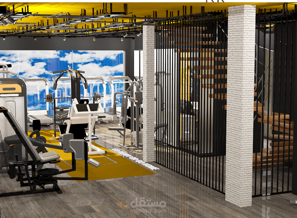 قاعة رياضة