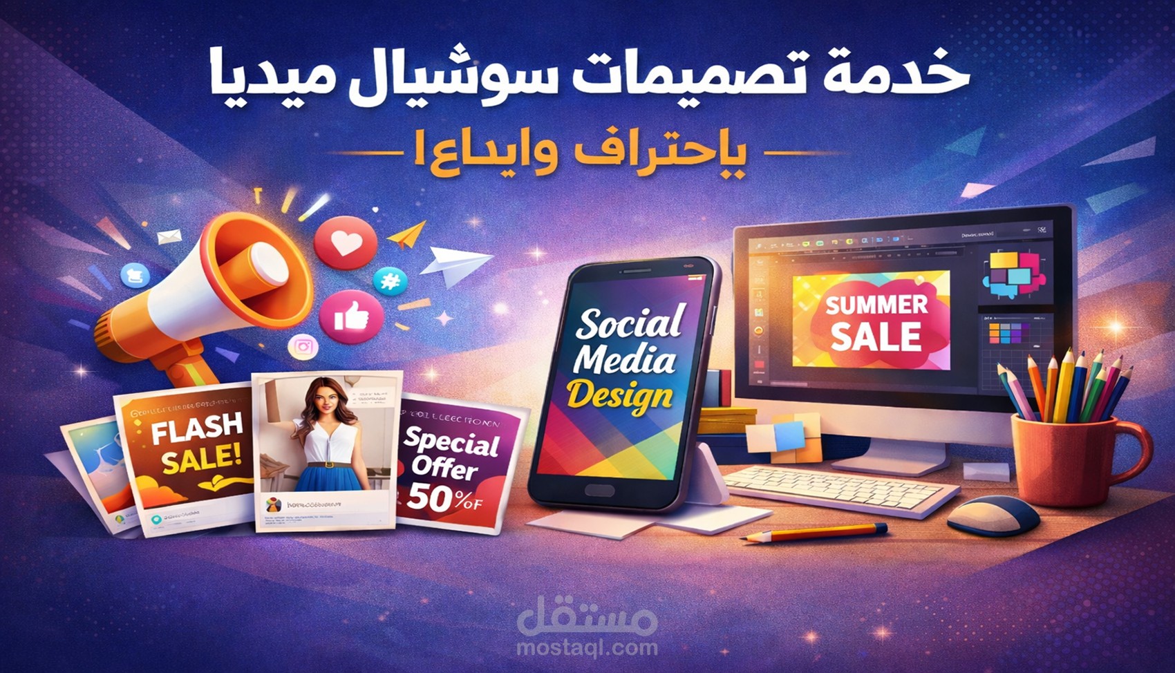 تصميمات سوشيال ميديا | social media
