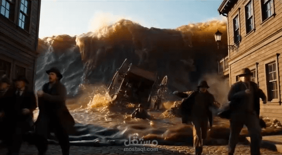 فيديو AI وثائقي سينمائي – The Day Boston Drowned in Molasses (كارثة فيضان الدبس في بوسطن)
