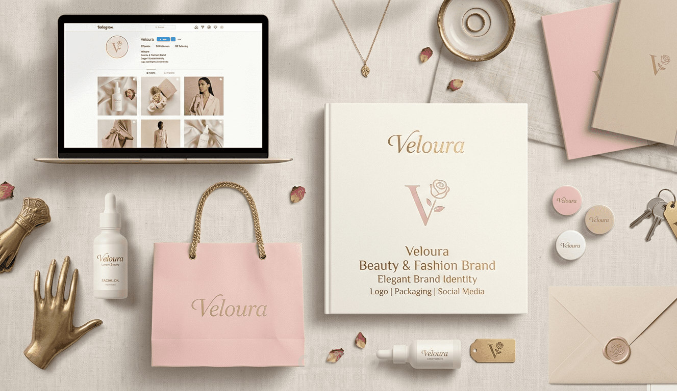 تصميم Branding كامل وهوية بصرية مميزة للشركات