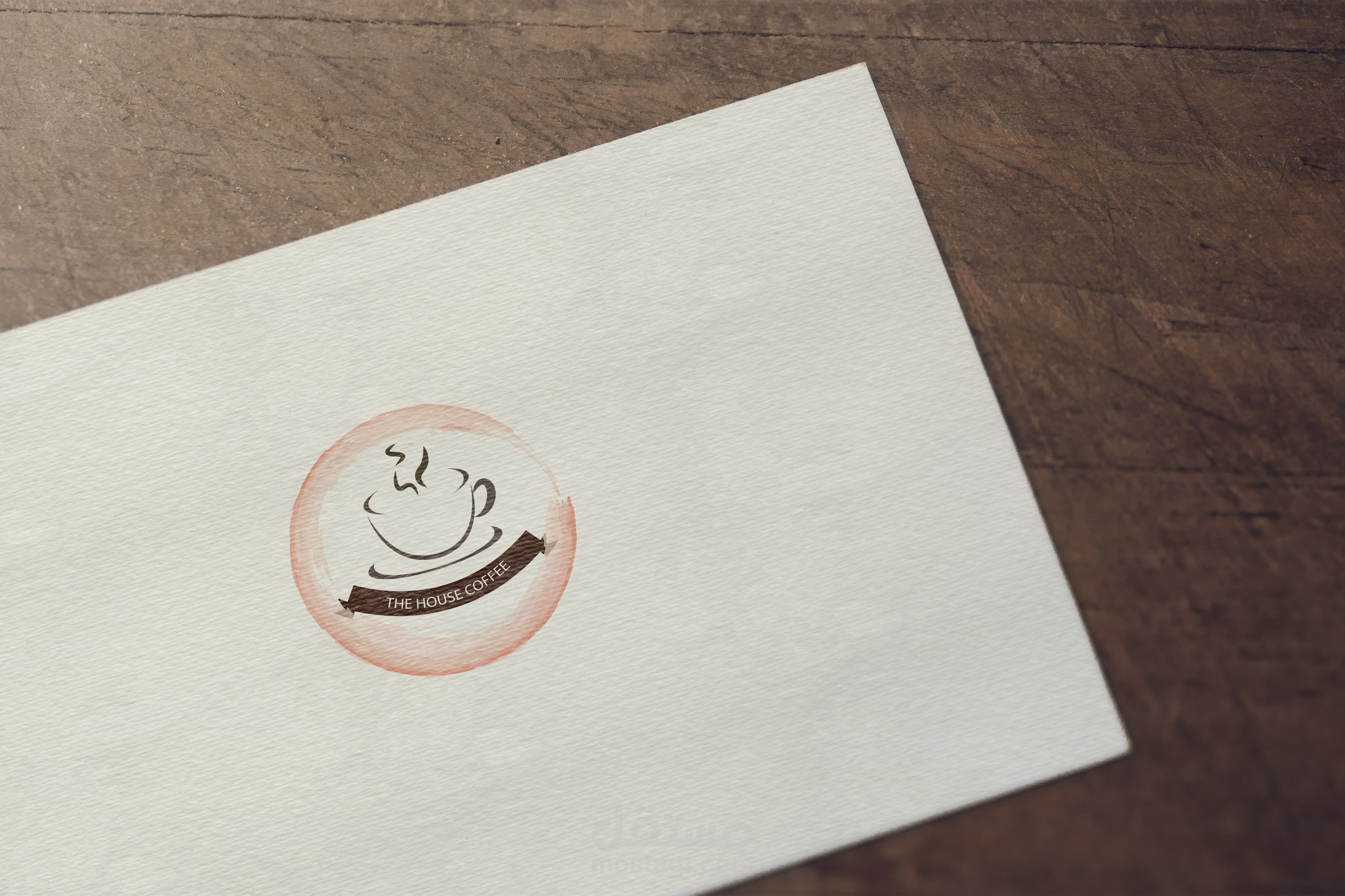 تصميم شعار لمقهى