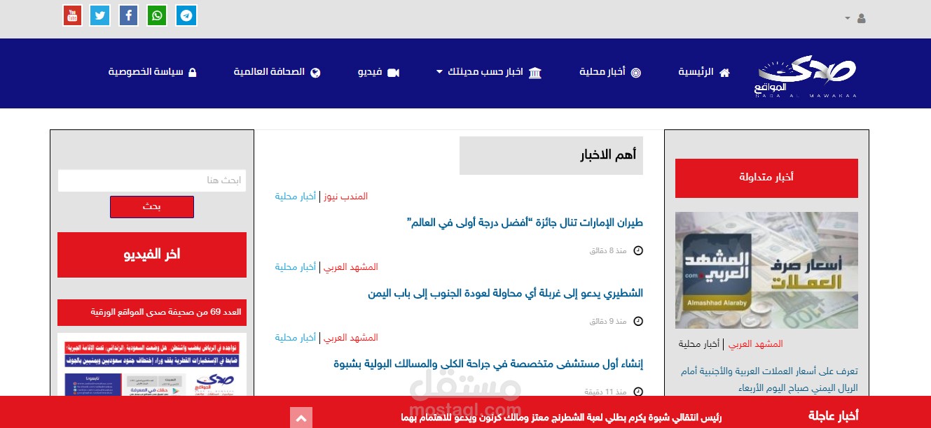 ًصدي المواقع