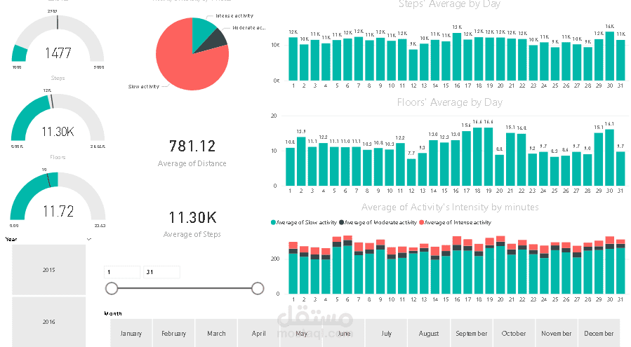 Fitbit daily activity analysis