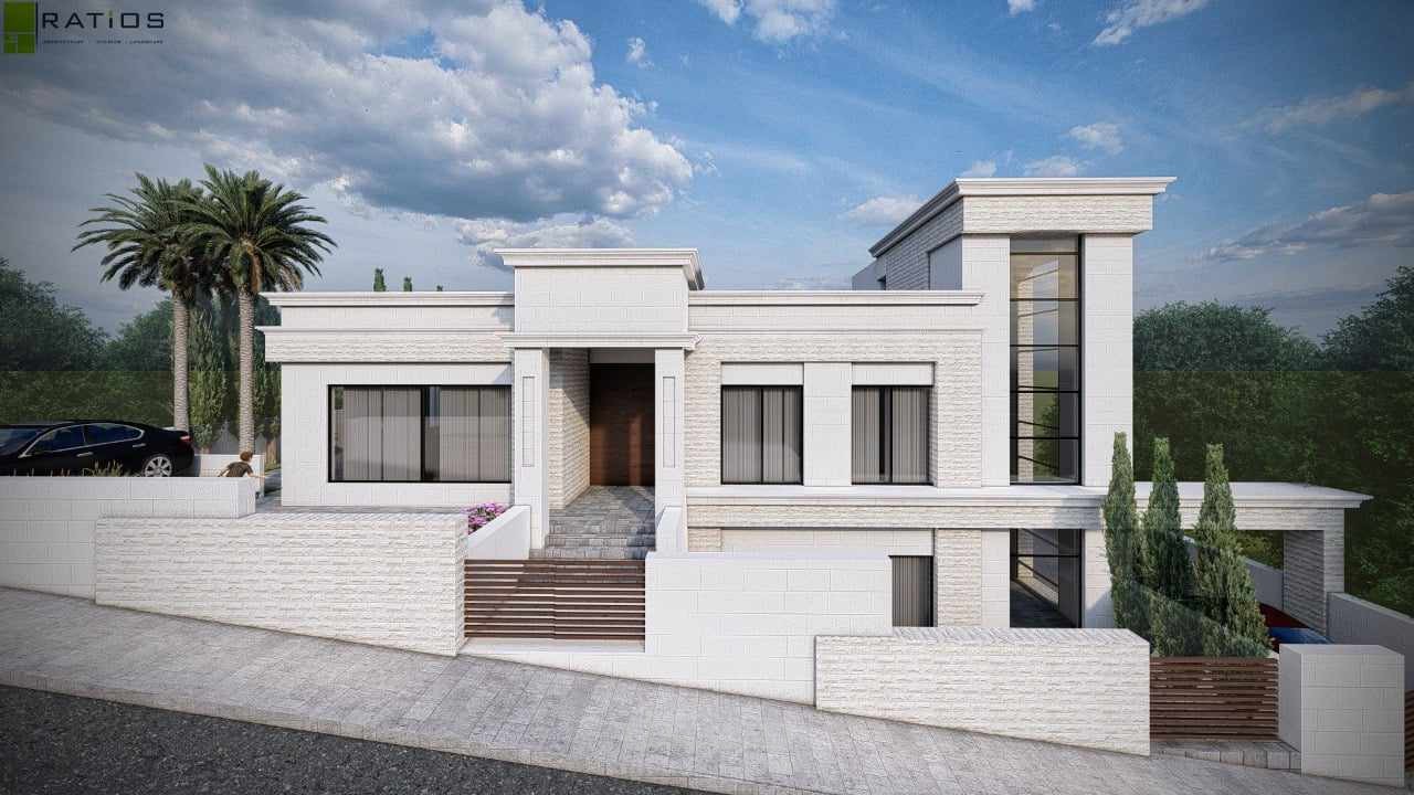 فيلا سكنية بطابع new classic