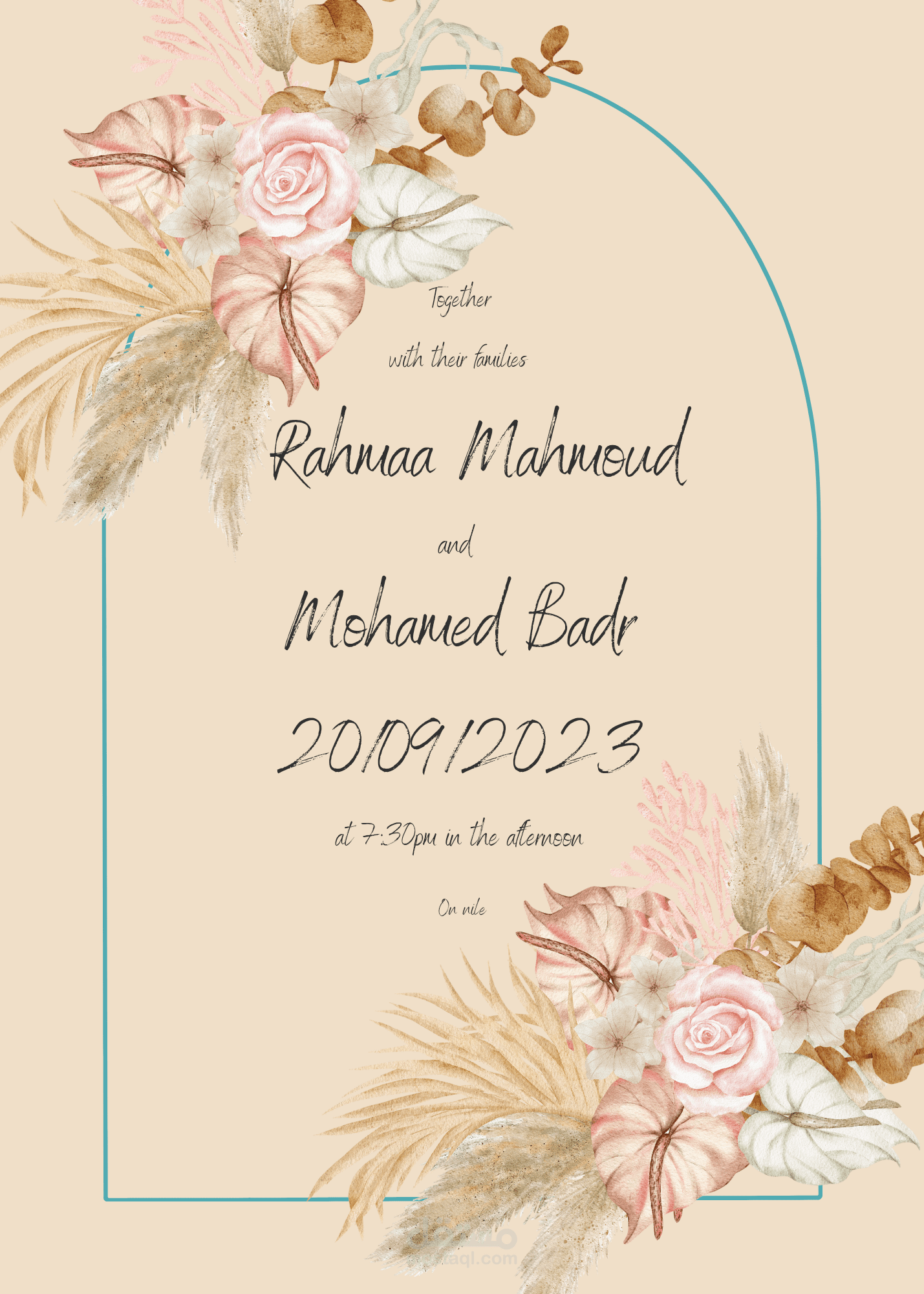 Wedding card