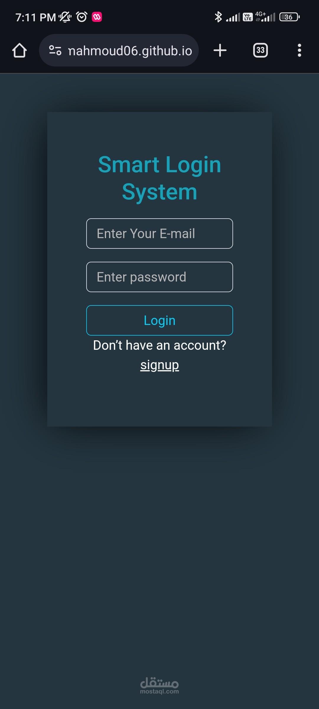 Smart login