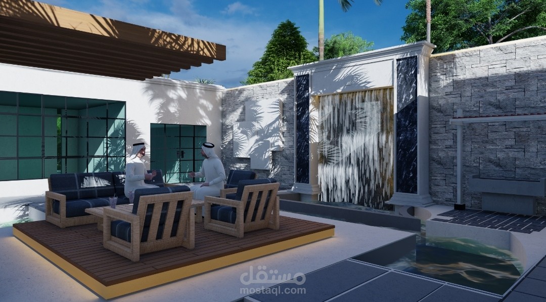 تصميم لاند سكيب مع فيديو في السعودية