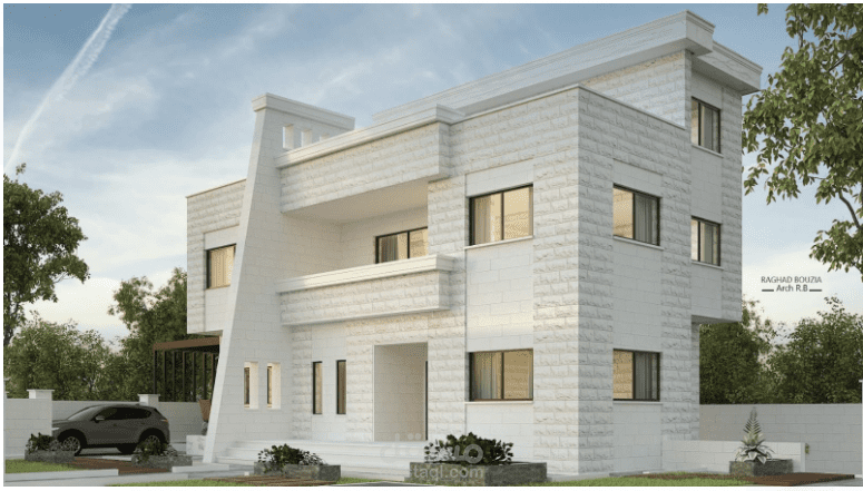 بيت سكني على النظام الحديث