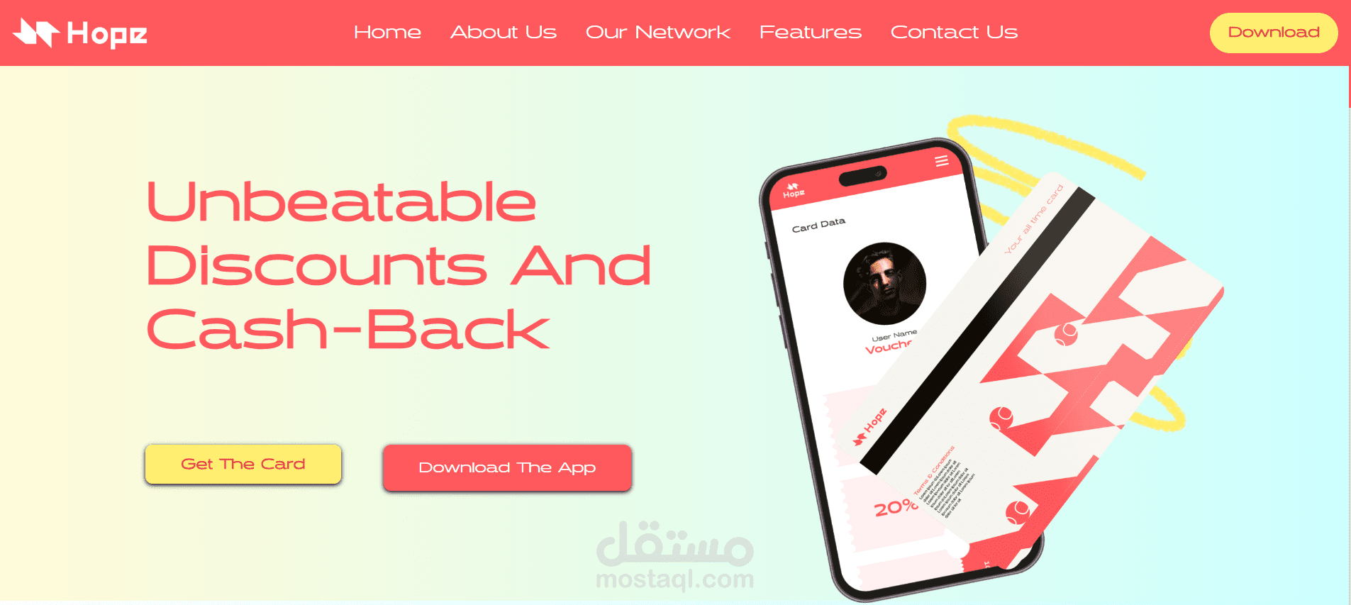 simple html and css page ( responsive design)