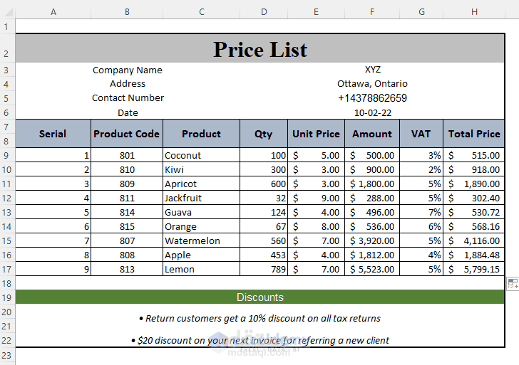 excel