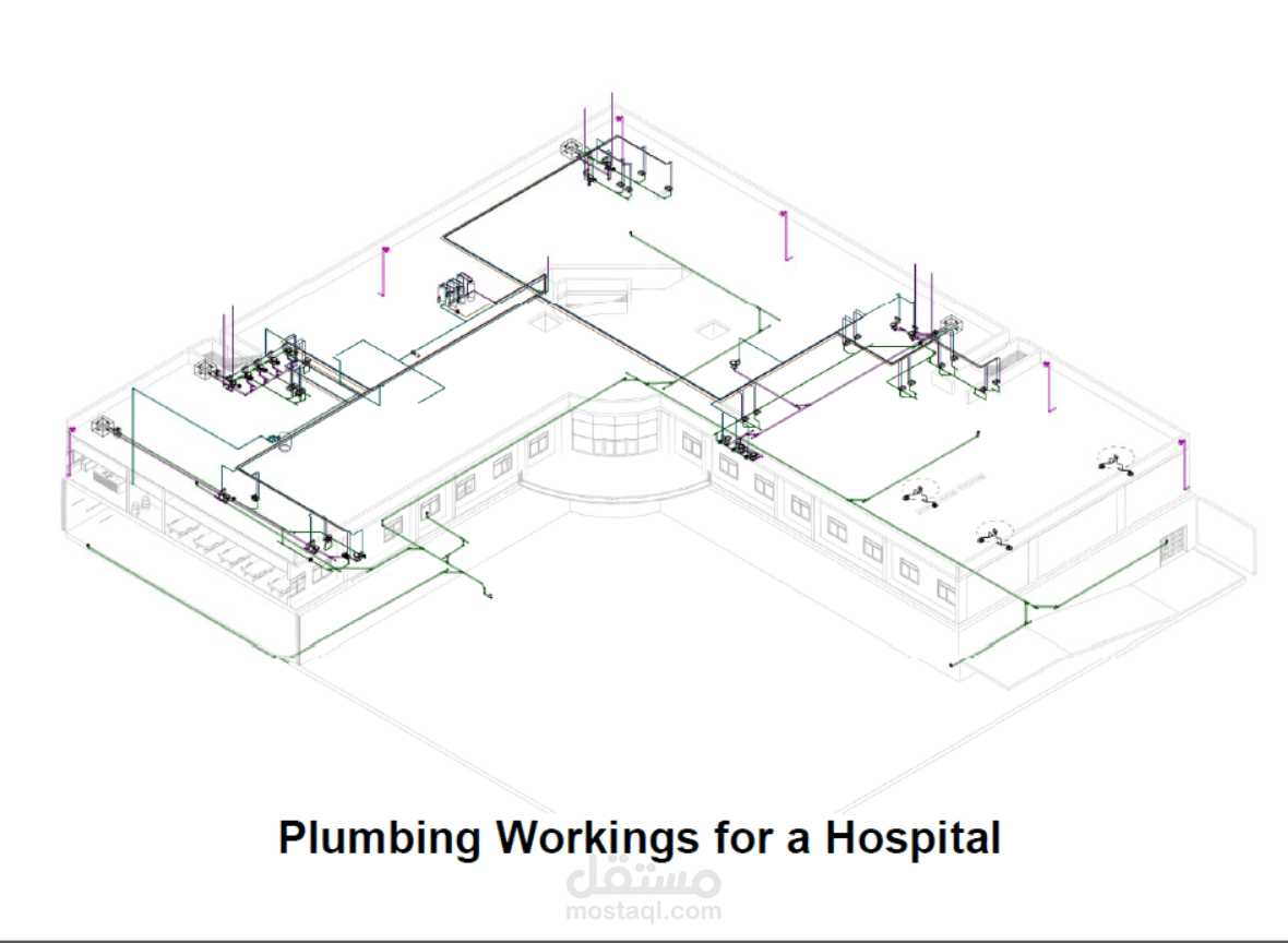 Plumbing Workings for a Hospital
