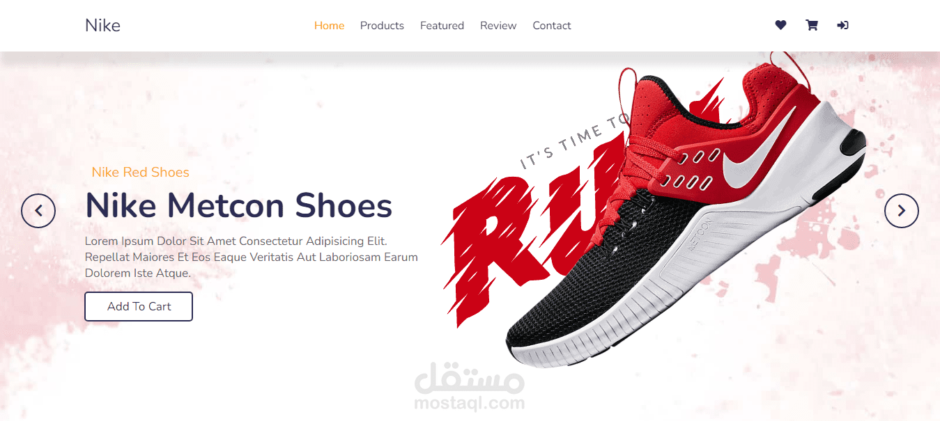 تصميم وبرمجه موقع - Nick Mecton