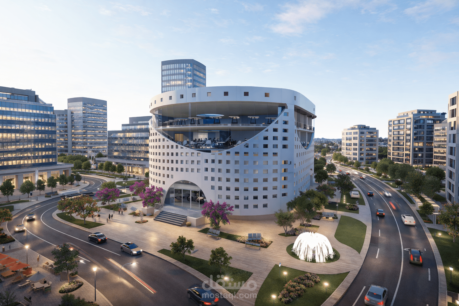 تصميم مكتبة عامة