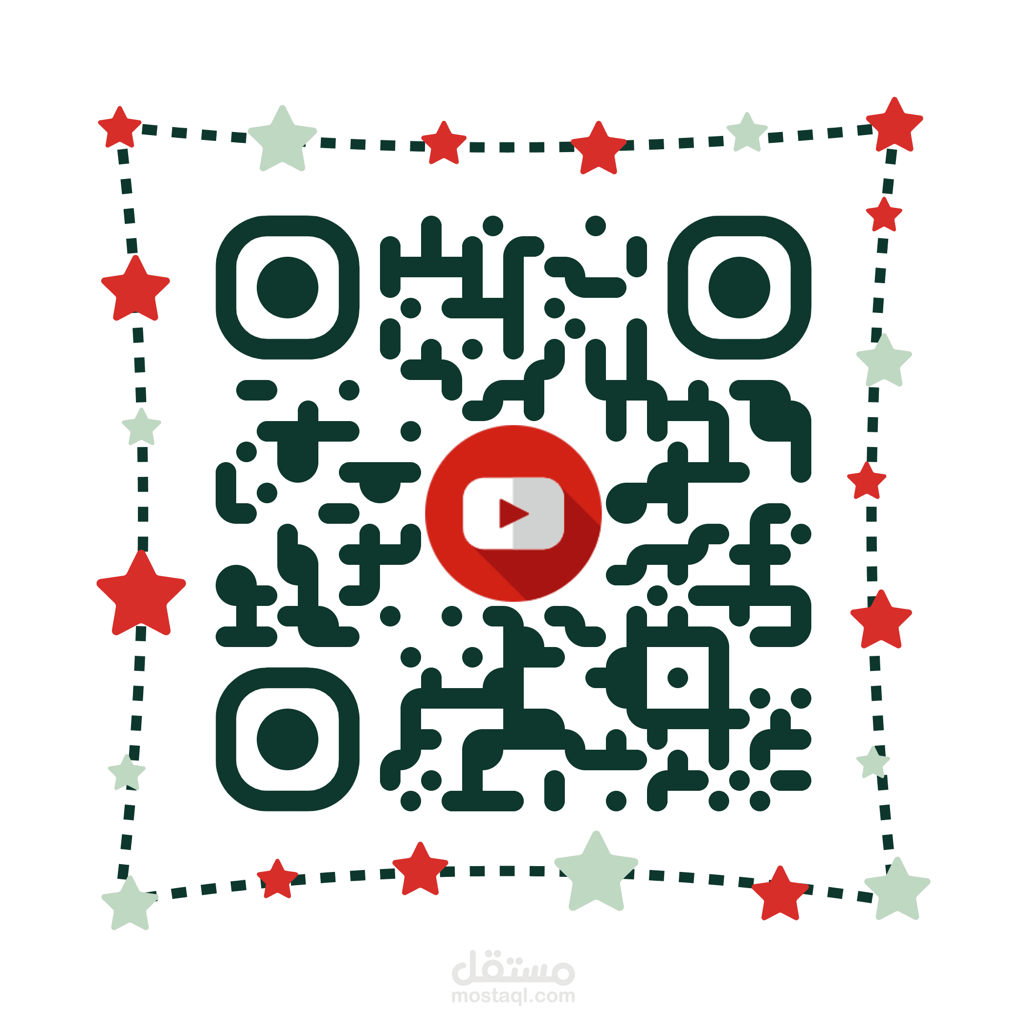 تصميم qr code بكل احترافيه