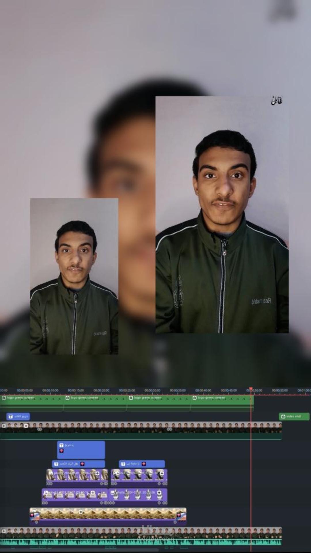 (صناعة محتوي)فديو يوتيوب--فديو شورت لقناة يوتيوب عن جريج العابد