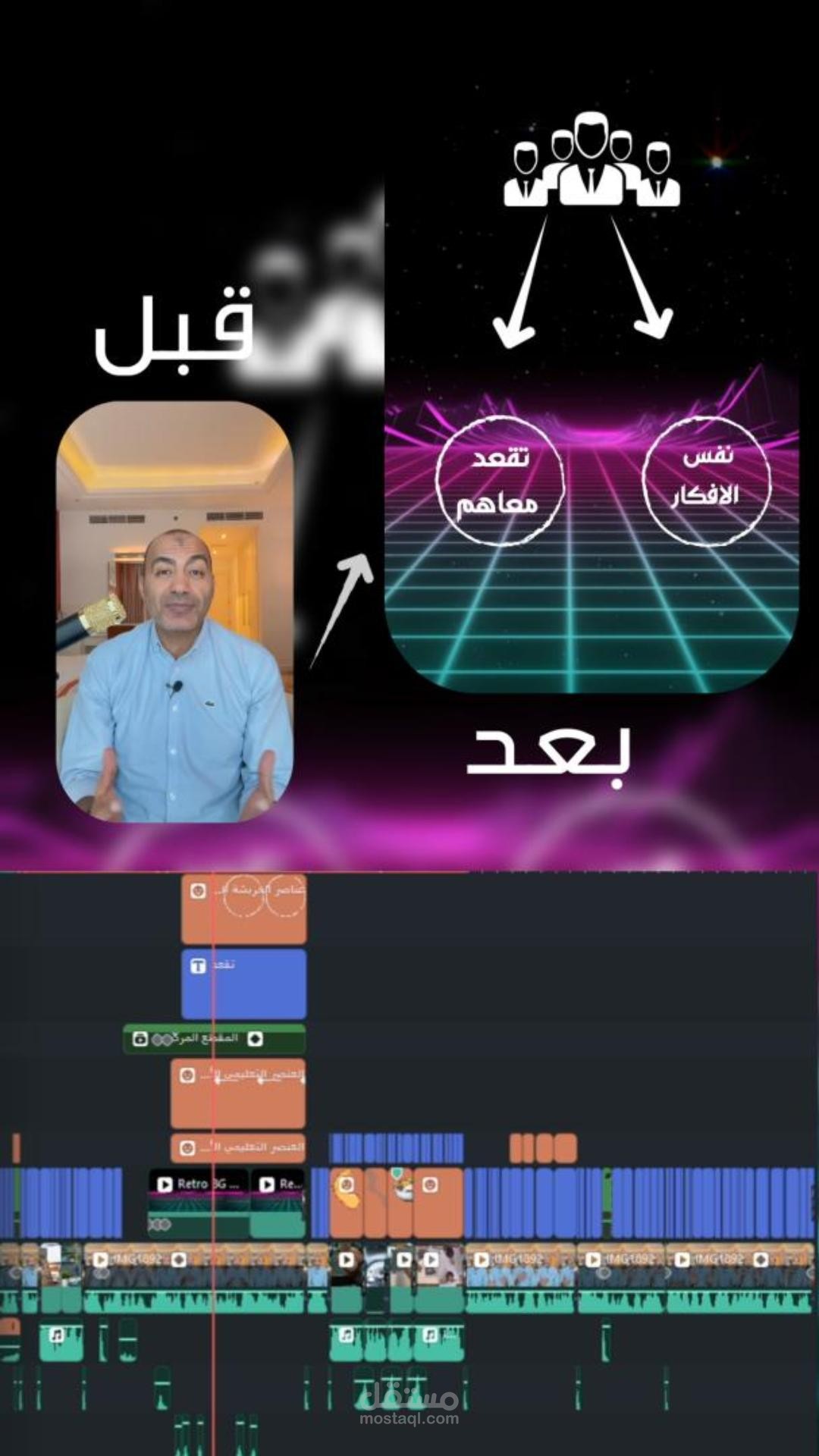 (صناعة محتوي)فديو يوتيوب تجريبي--فديو شورت  الدكتور ياسر