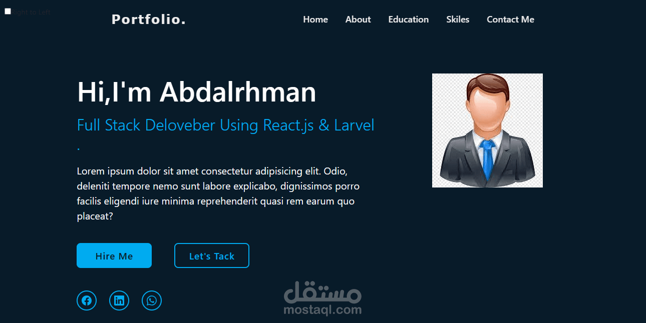 Personal website