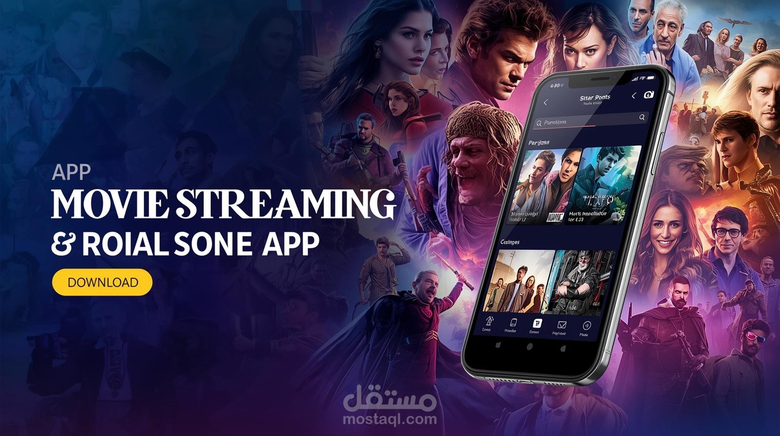 تطبيق استعراض الأفلام