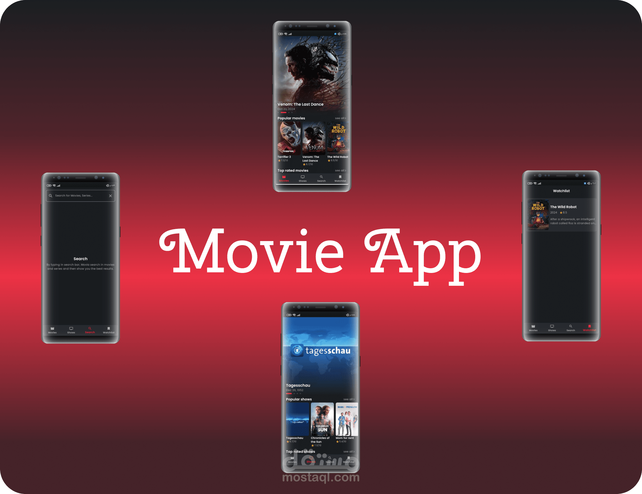 (تطبيق عرض الأفلام) Movie App