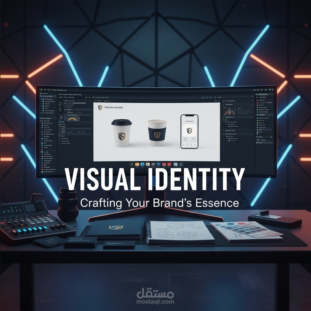 كل ماتحتاجه لهوية بصرية متكاملة