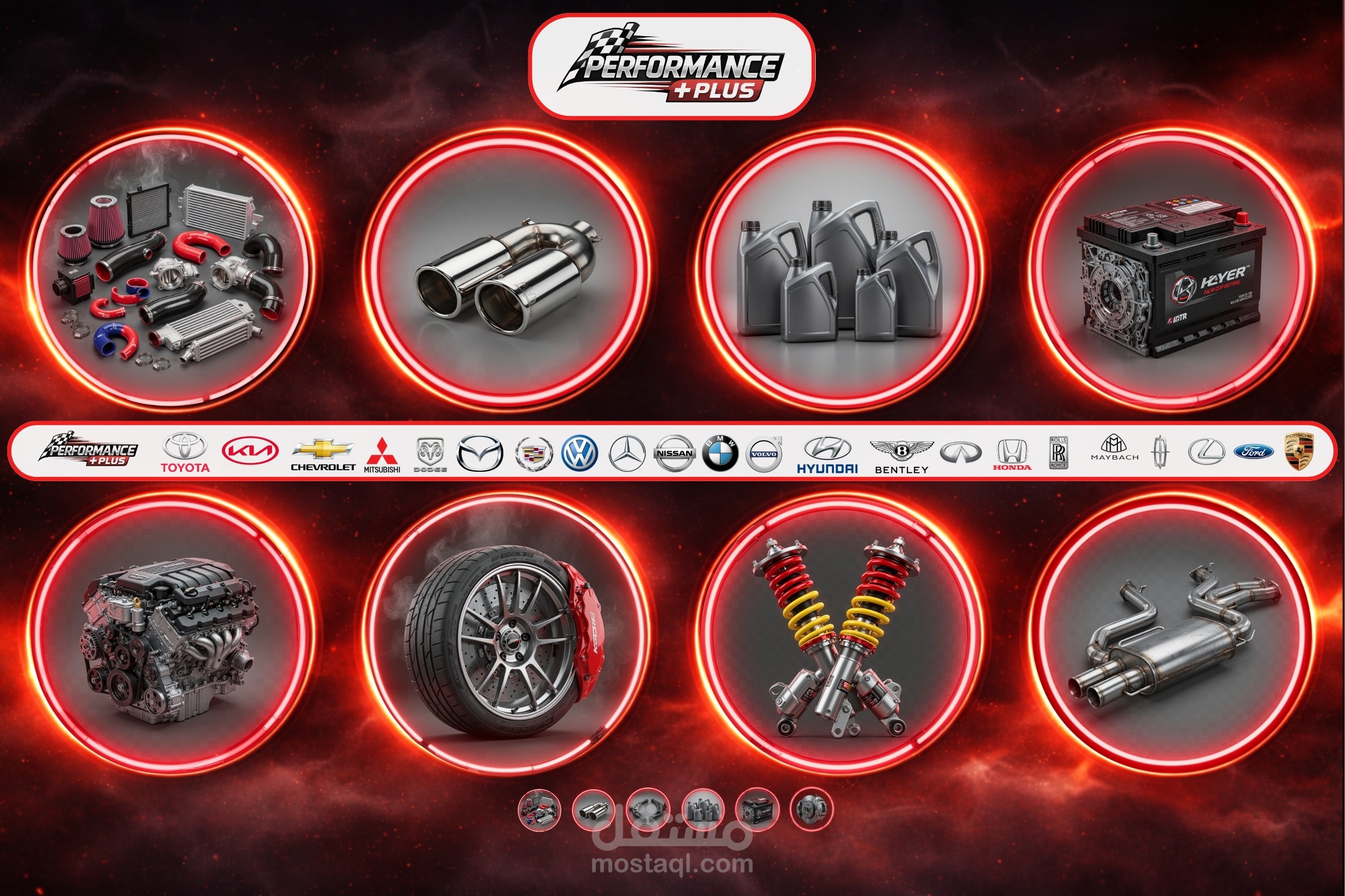 تصميم بانر احترافي لموقع