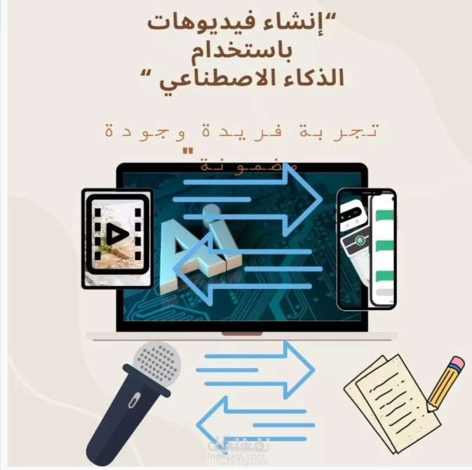 تصميم فديوهات بالذكاء الاصطناعي