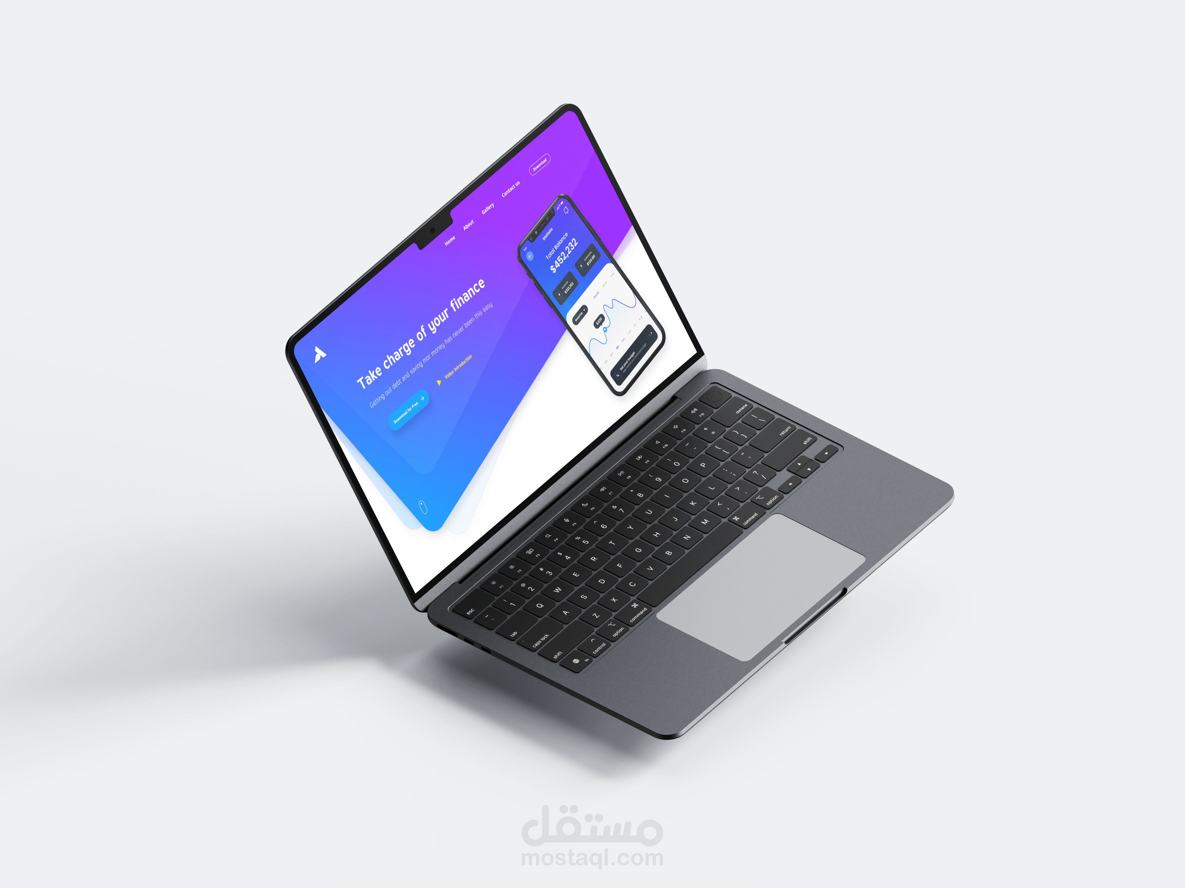 Ahla INC-Landing page UI UX design
