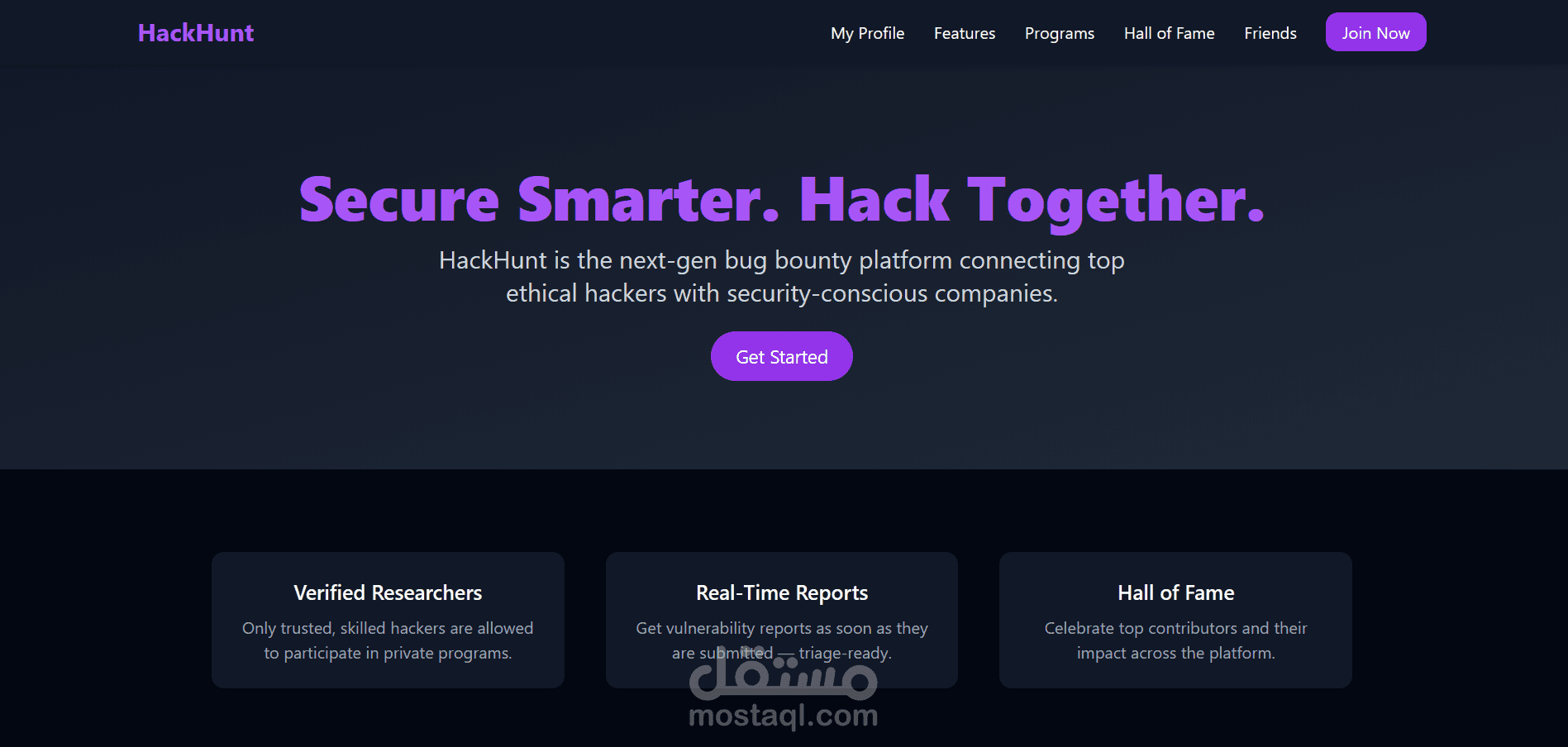 HackHunt Bugbounty Platform