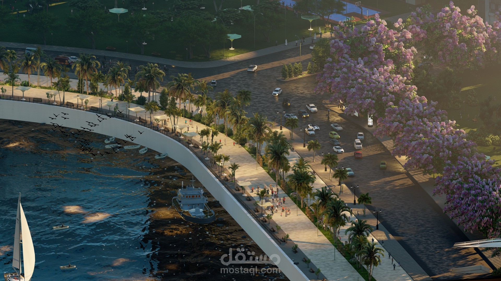 تصميم كورنيش