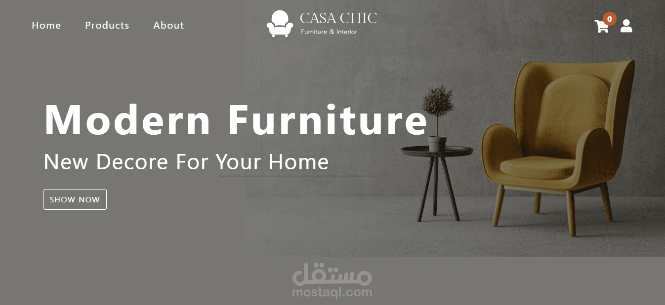 e-commerce website