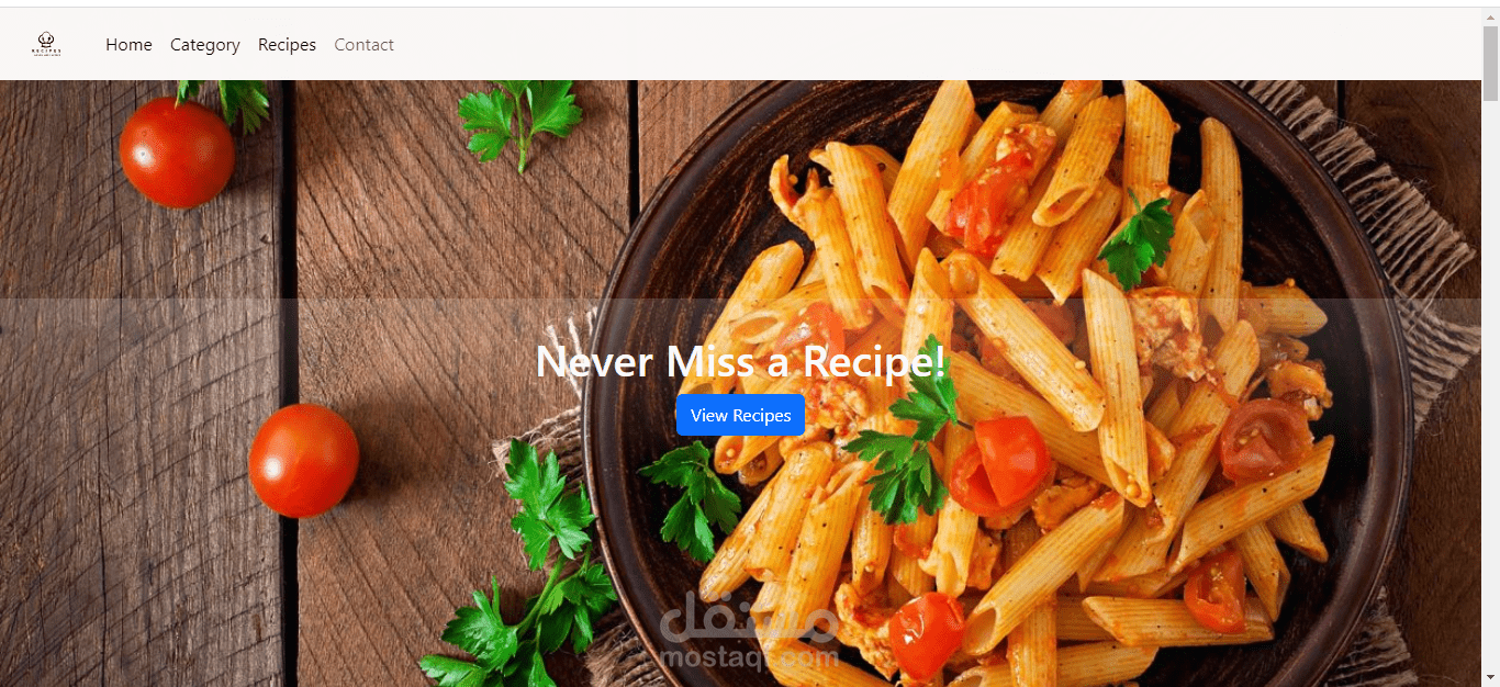 Recipes Website