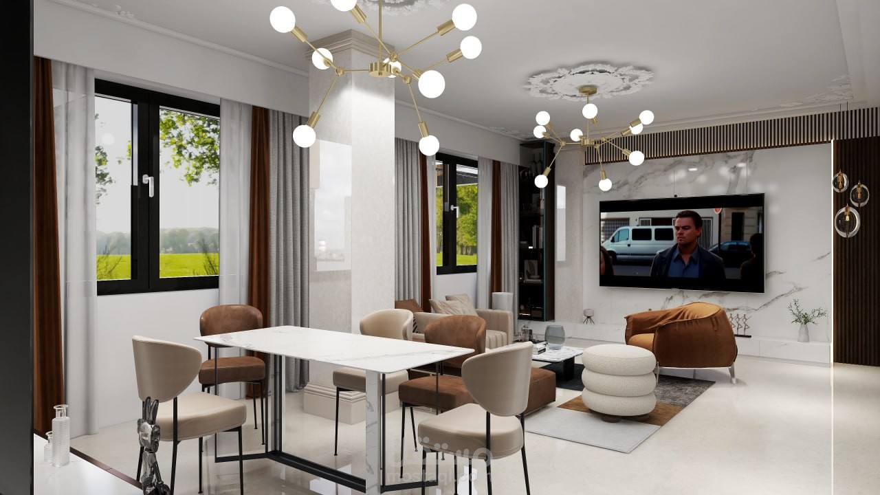 تصميم شقة سكنية