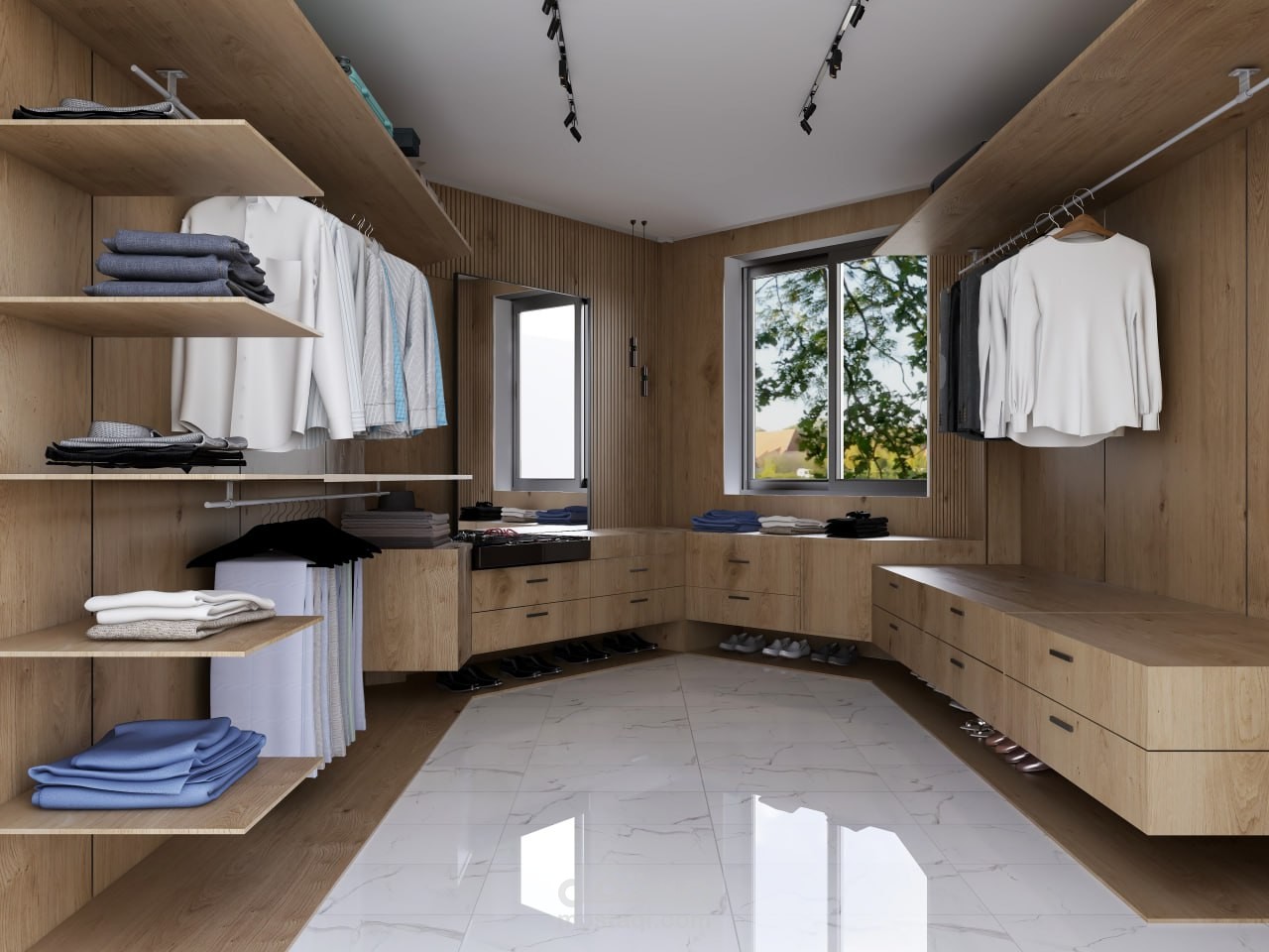 تصميم دريسينغ روم