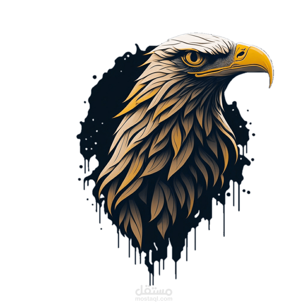 تصميم شعار لصقر