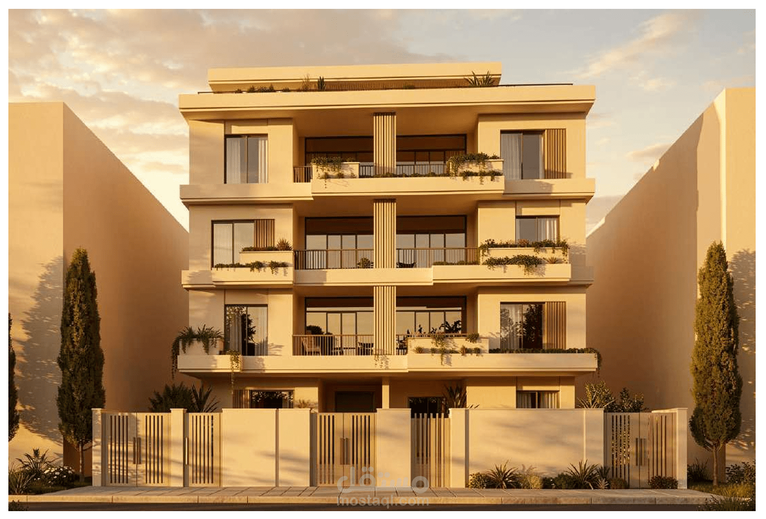 مبنى سكنى