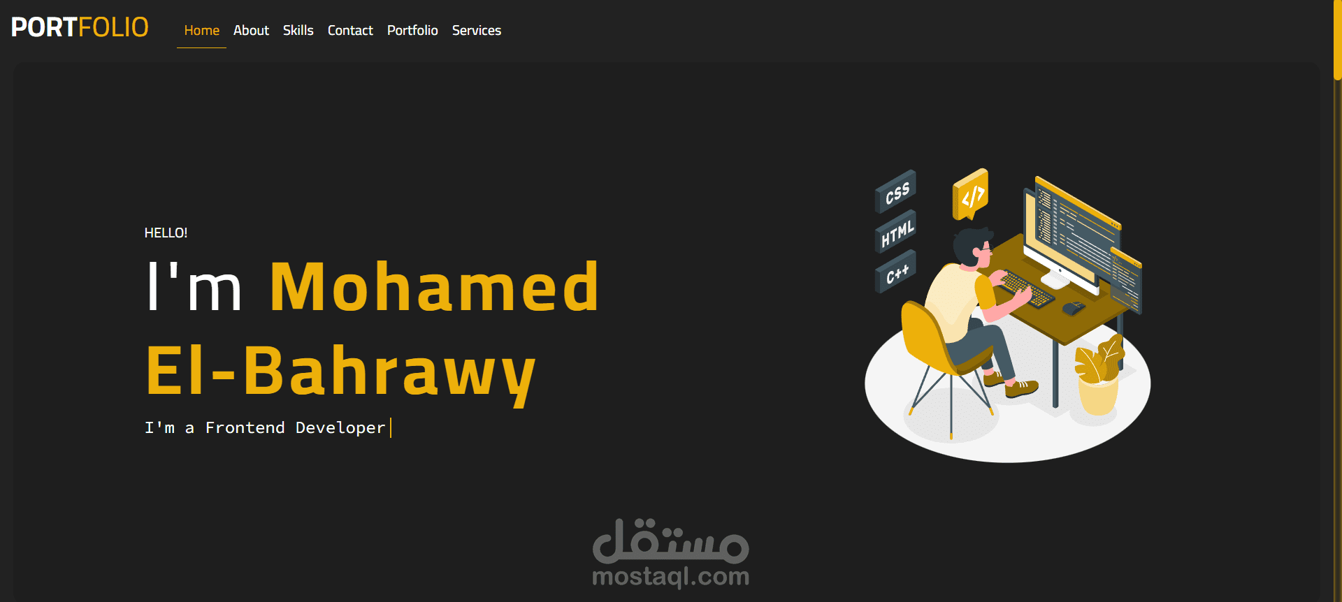 Mohamed El Bahrawy Protfolio