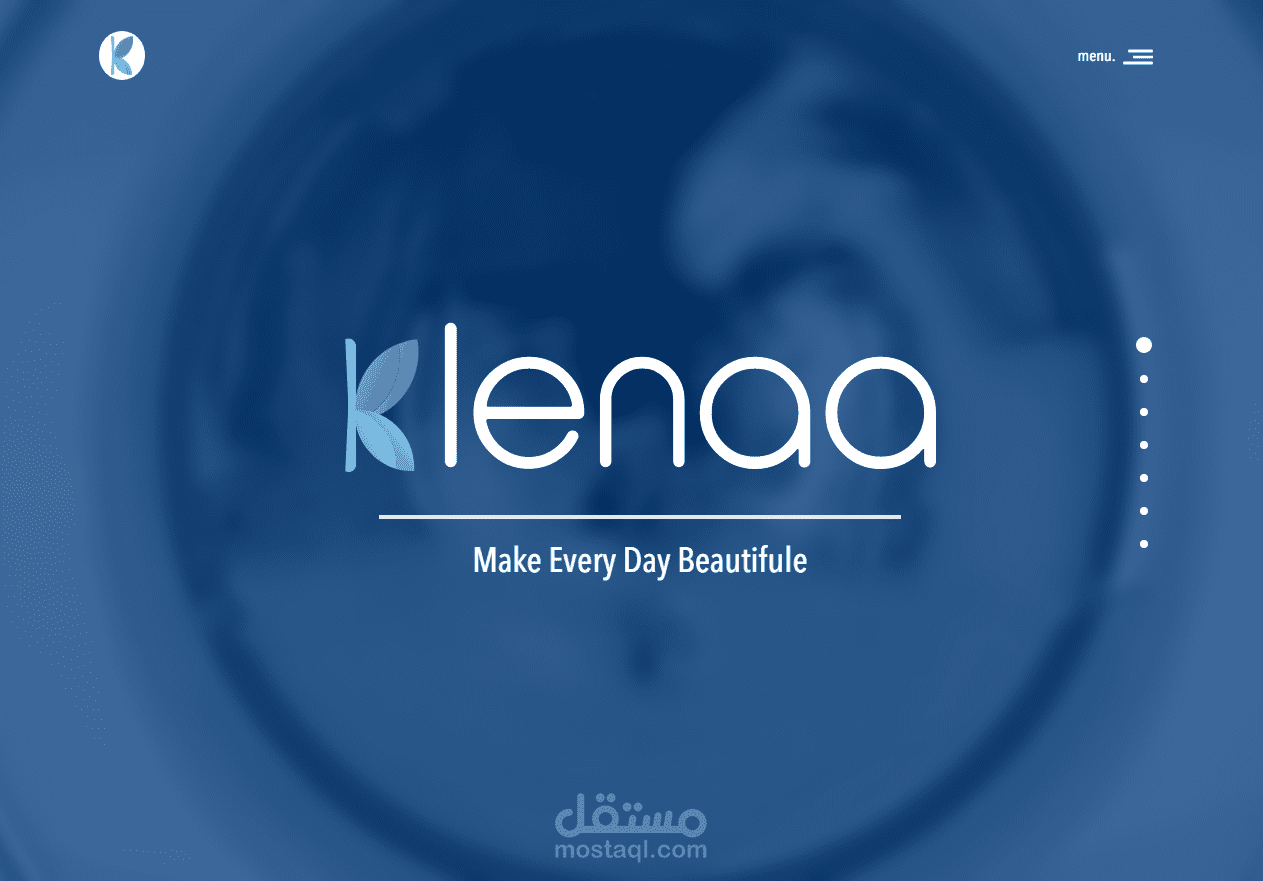 klenaa - تصميم و تكويد موقع شركة كلينا التركية .