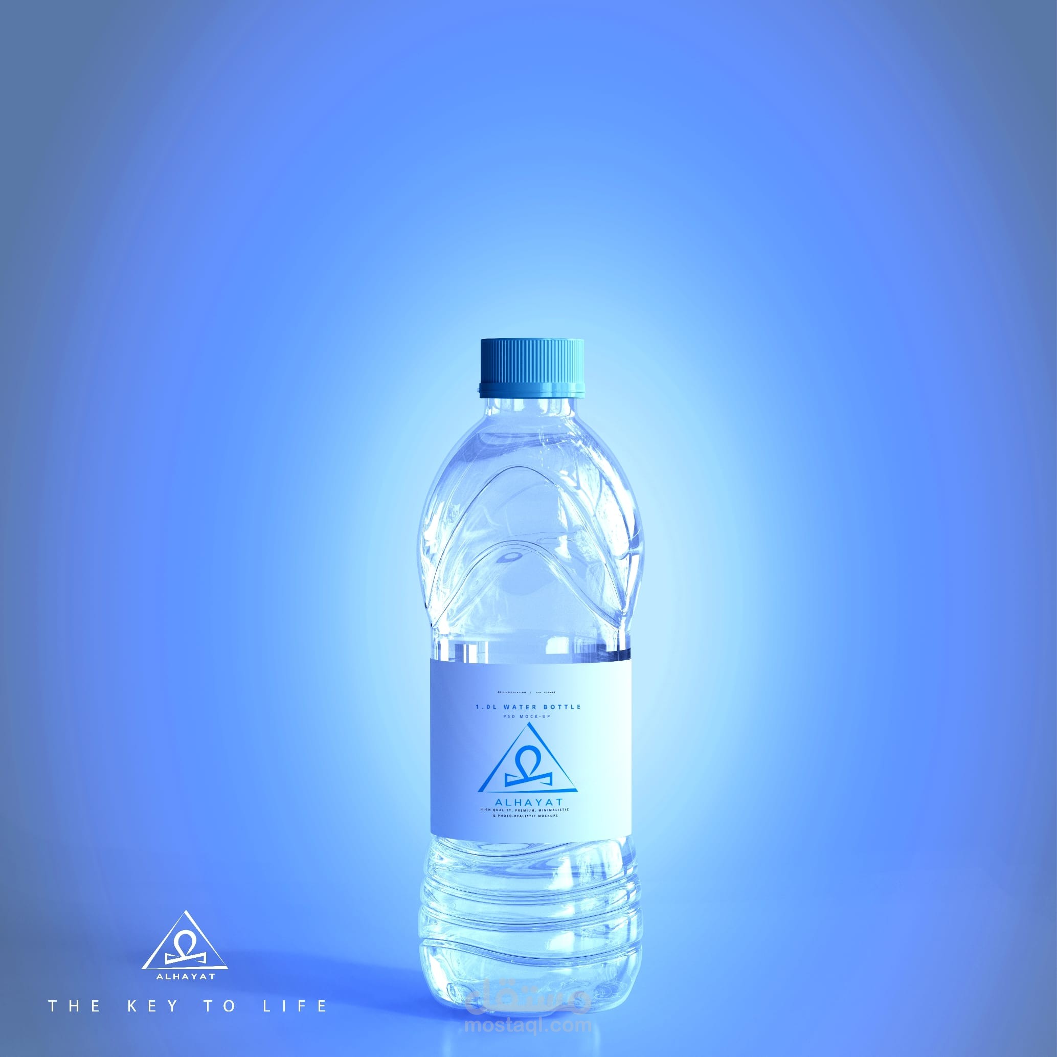 تصميم شعار لشىركة مياه معدنية