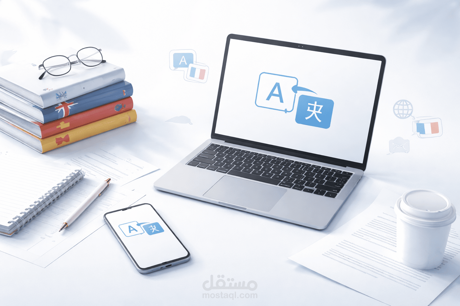 ترجمة نصوصك بين العربية والإنجليزية باحتراف، دقة وسرعة مضمونة ✅