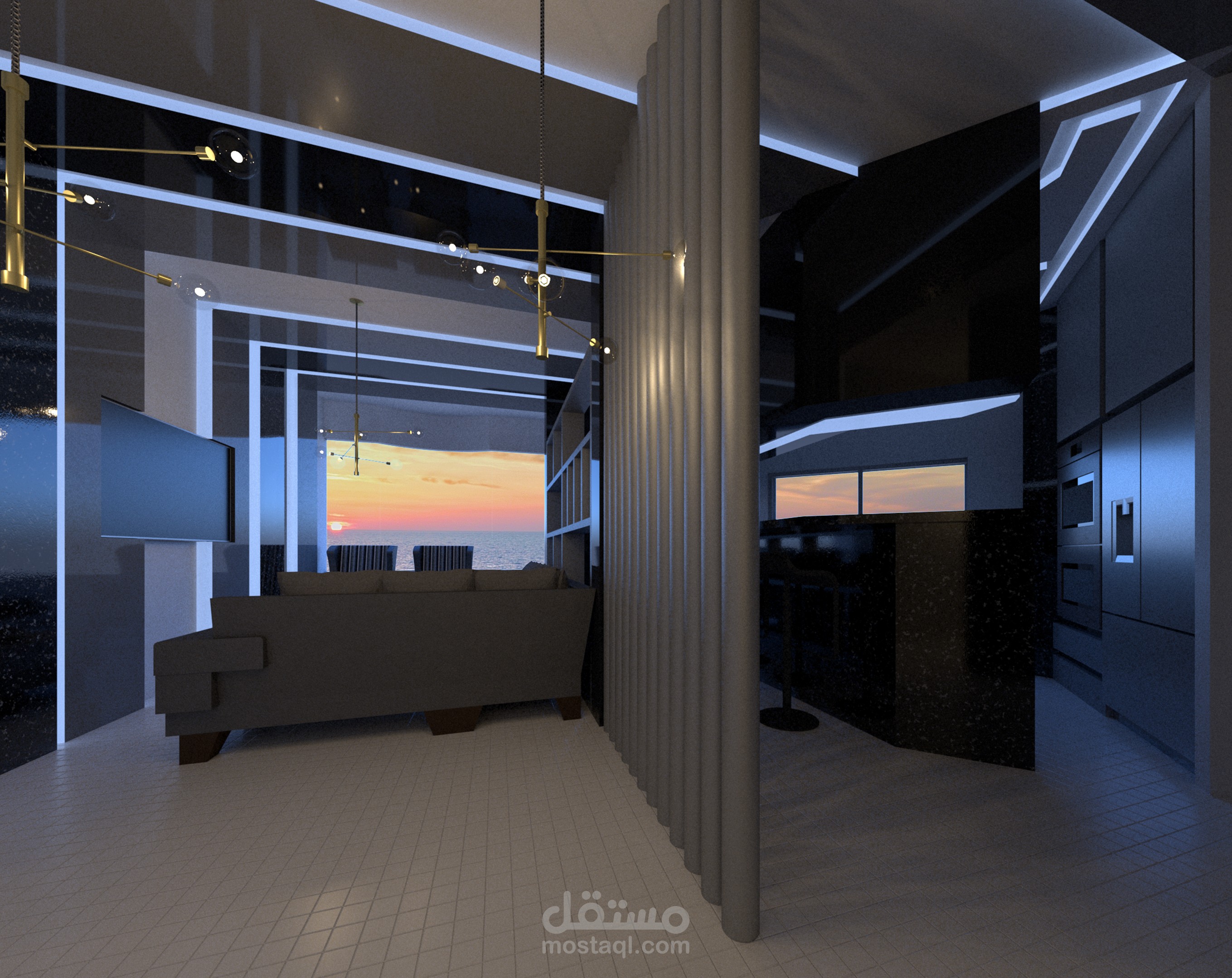 تصميم  منزل حديث