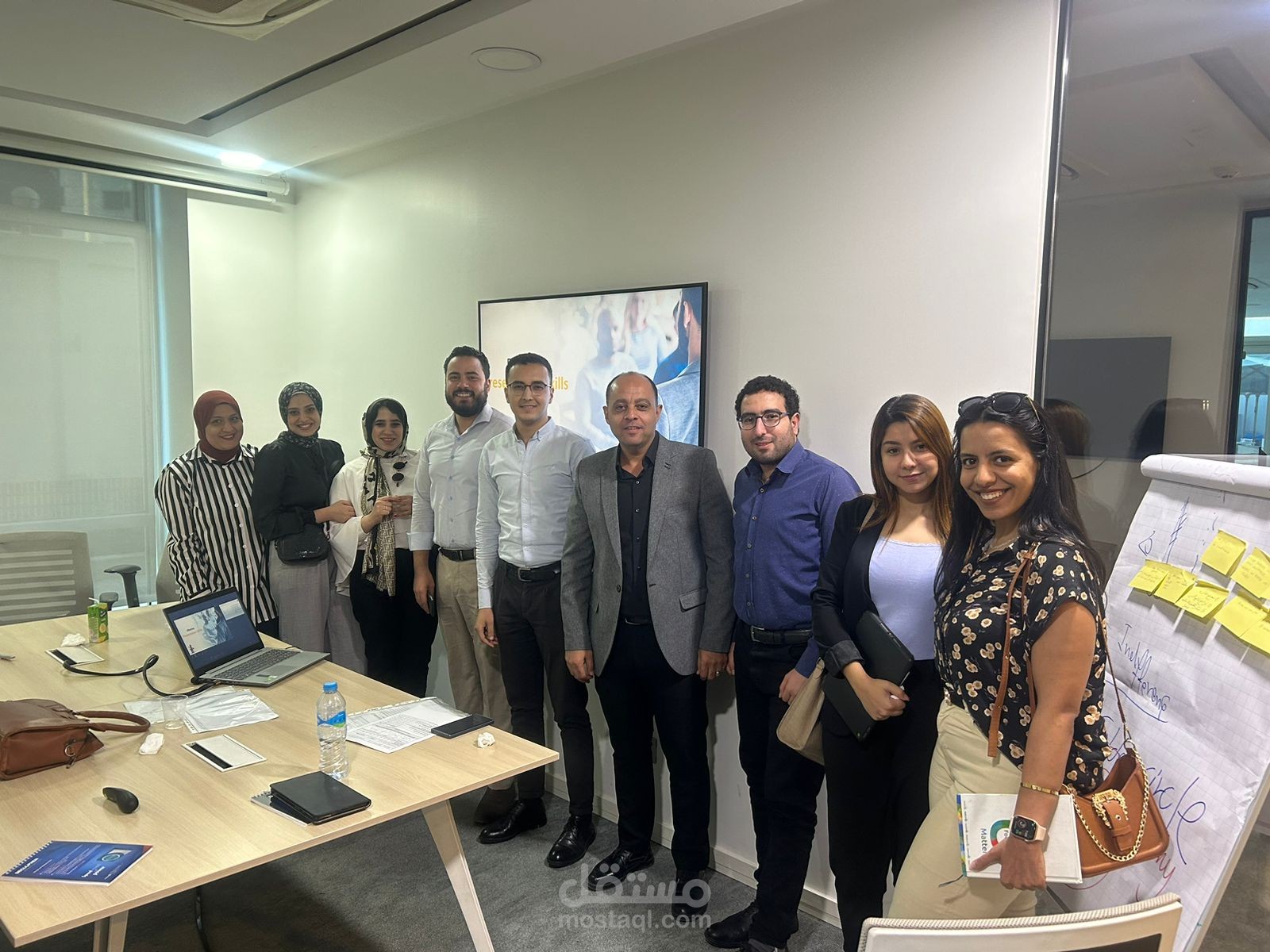 تدريب على Presentation skills لاكثر من 200 موظف بشركات الادويه