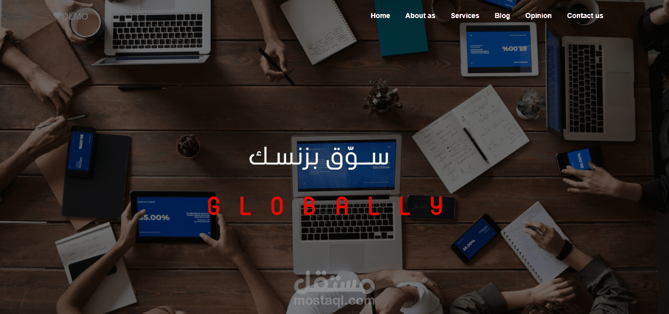 تصميم وبرمجة موقع ويب لشركة من فلسطين    - web