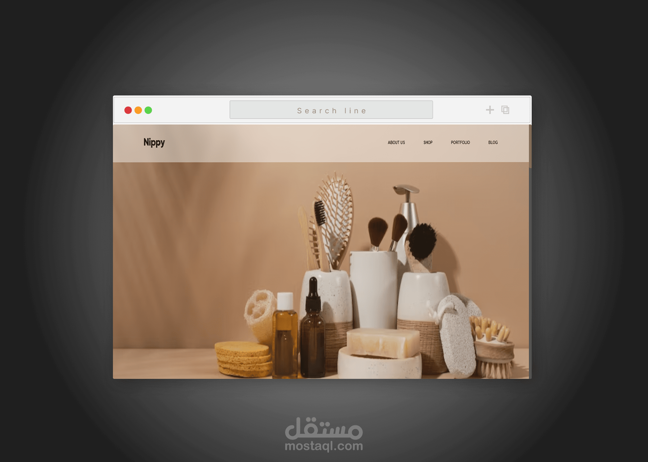 تصميم موقع ويب بشكل احترافي لصالح  web  -     Nippy