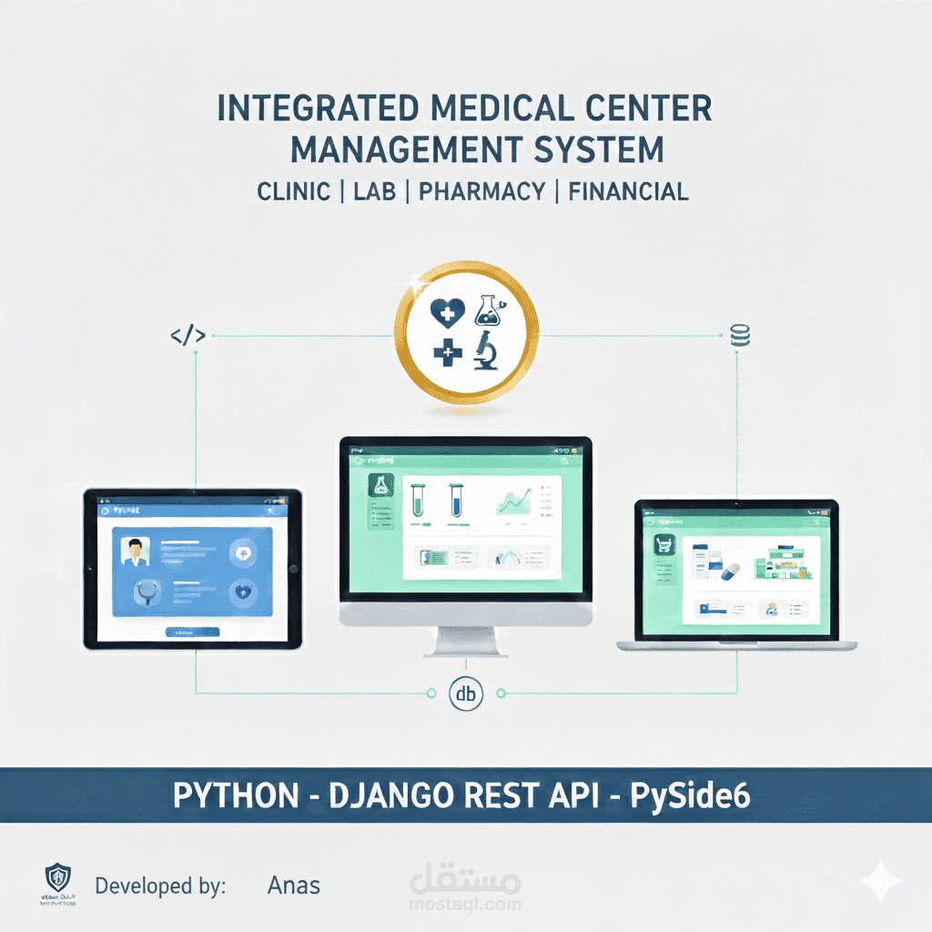 نظام إدارة العيادات (Clinic Expert App)