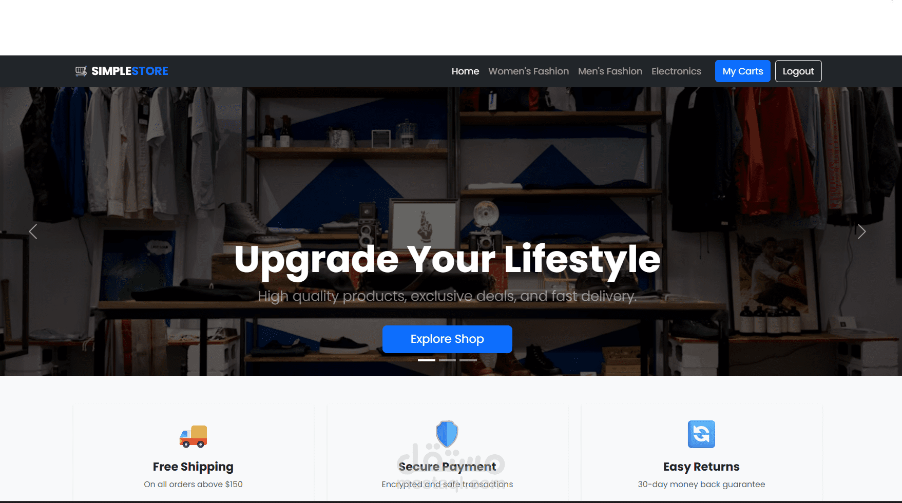 Simple Ecommerce