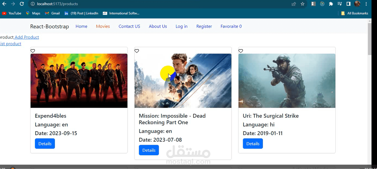 Movies WebSite
