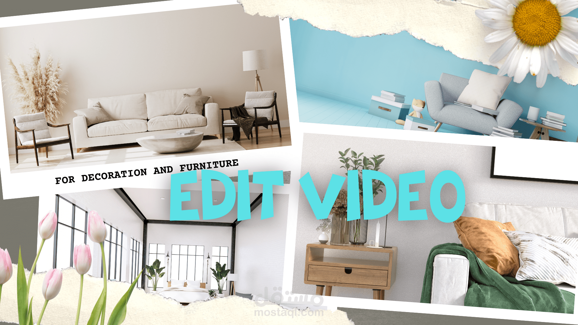 ⭐ مــونــتــاج لِـديــكور الـــمنزل مــع تــعلــيق الــصوتــي