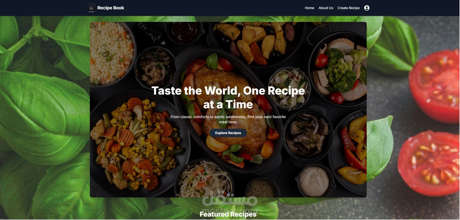 RecipeBook – Social Cooking Platform