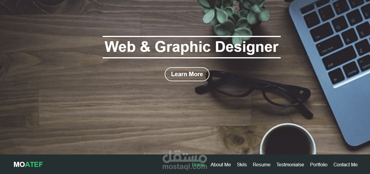 تصميم مواقع وتطوير الويب باستخدام html,css and java script ,