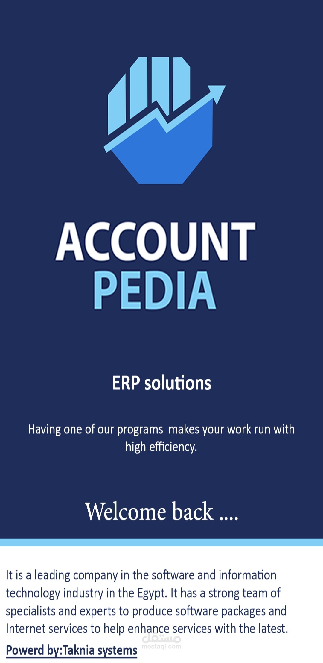 Dashboard account pedia